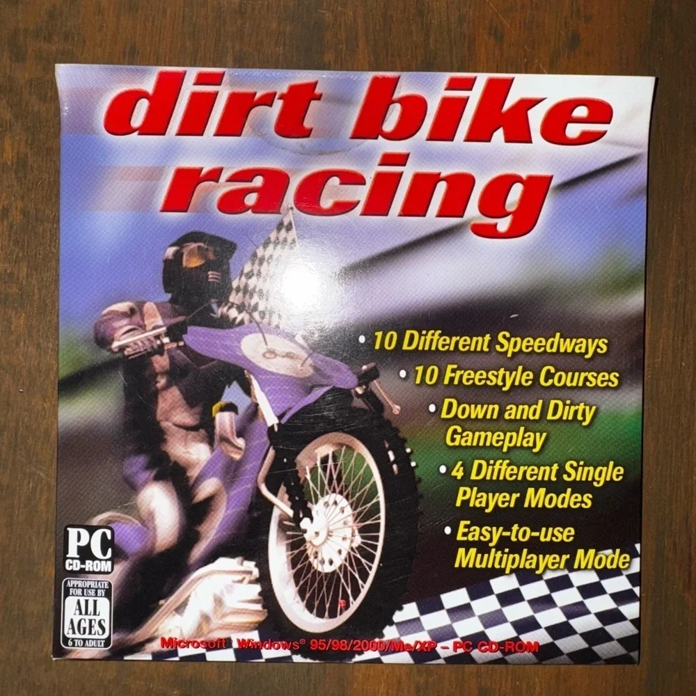 Dirt Bike Racing (PC, 2004) New Never Opened Or Played